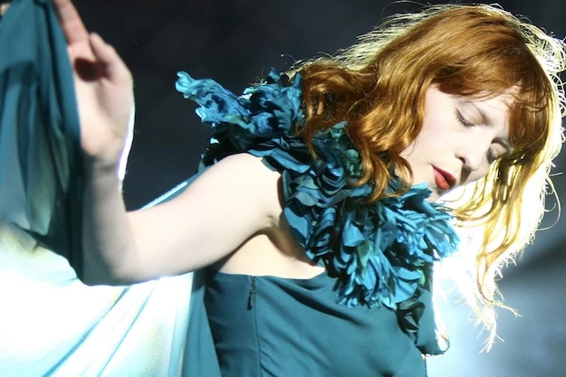 Florence + The Machine performs in New York. Florence + The Machine performs in New York.