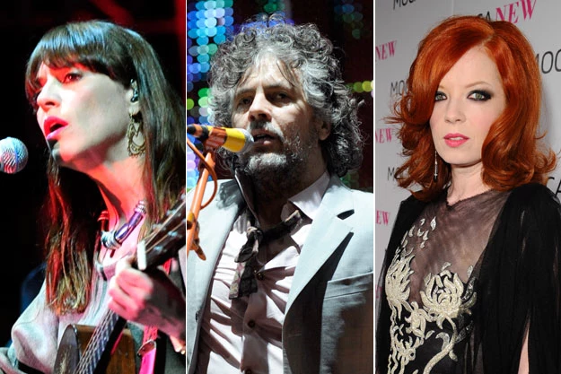 Feist, Wayne Coyne, Shirley Manson Feist, Wayne Coyne, Shirley Manson