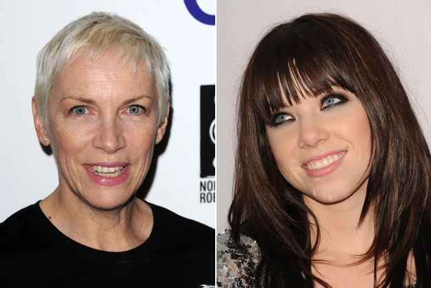 Annie Lennox and Carly Rae Jepsen Annie Lennox and Carly Rae Jepsen