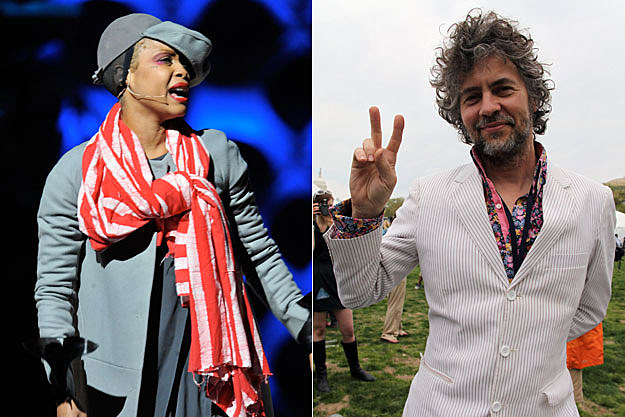 Erykah Badu and Wayne Coyne Erykah Badu and Wayne Coyne