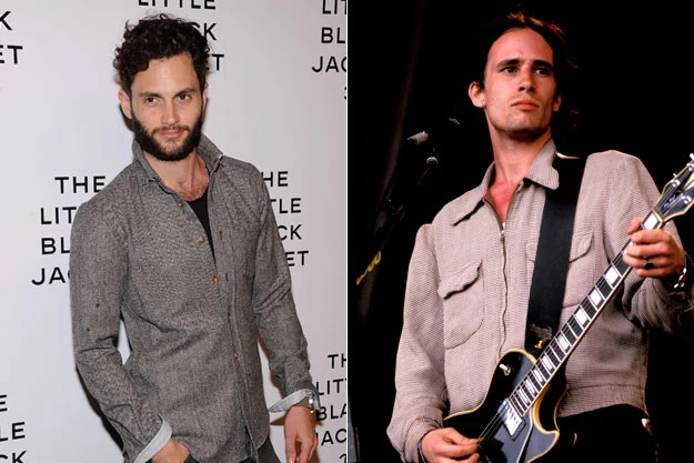 Penn Badgley and Jeff Buckley Penn Badgley and Jeff Buckley