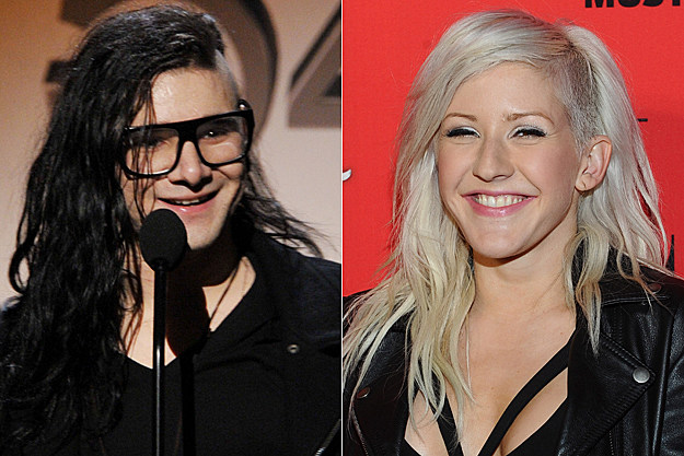 Ellie Goulding and Skrillex Ellie Goulding and Skrillex