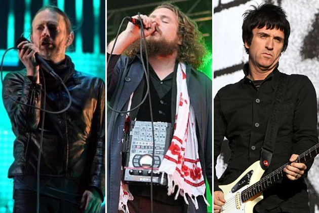 Thom Yorke, Jim James, Johnny Marr Thom Yorke, Jim James, Johnny Marr