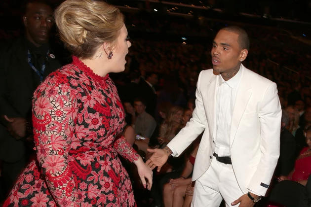 Adele Chris Brown Adele Chris Brown