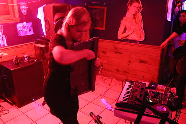 Pharmakon Live at Red Light in NYC - 5 Pharmakon Live at Red Light in NYC - 5