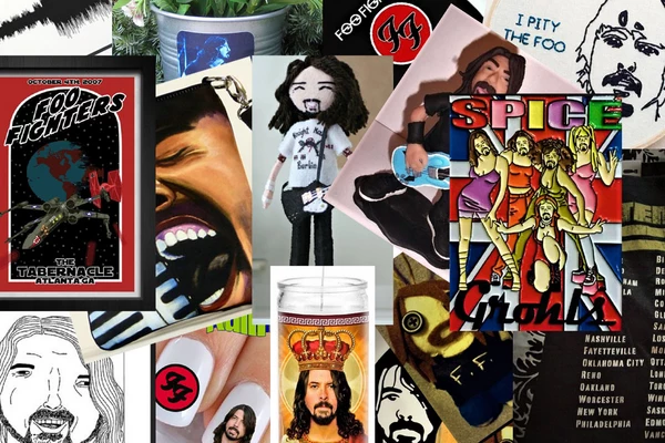 15 Great Dave Grohl / Foo Fighters Etsy Holiday Gift Ideas - Diffuser.fm